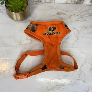 Mossy Oak Small Orange Dog Harness